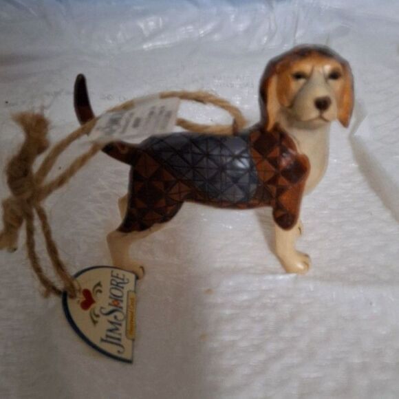 Jim Shore Other - A Jim Shore Heartwood Creek Beagle Dog Ornament Collectible Home Decor